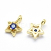 Brass Charms ZIRC-J040-37G-03-NR-2