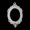Zinc Alloy Pendant Cabochon Settings FIND-WH050-70S-2