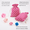 Printed Cotton Packing Pouches Drawstring Bags ABAG-T004-10x14-22A-3