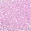 6/0 Inside Colours Fringe Glass Seed Beads SEED-A034-03D-3