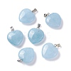 Natural White Jade Pendants G-G956-B21-FF-2