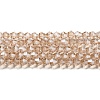 Transparent Electroplate Glass Beads Strands EGLA-A039-T3mm-A12-1