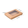 Foldable Creative Kraft Paper Box CON-L018-C06-7