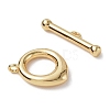 Brass Toggle Clasps KK-P223-20G-2
