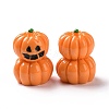 Halloween Opaque Resin Cabochons RESI-D063-17-2