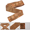 Maple Leaf Pattern Polyester Ribbon OCOR-GF0005-35-5