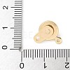 Rack Plating Brass Snap Clasps KK-U052-04G-3