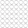 SOFPLATE 304 1000pcs Stainless Steel Open Jump Rings STAS-SP0001-71A-1