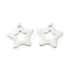 201 Stainless Steel Charms STAS-P287-04P-2