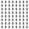 100Pcs Crackle Transparent Glass Beads GLAA-TADJ0001-12A-2