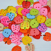 Multicolored Apple Shape Buttons NNA0VCW-1
