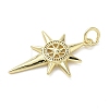 Brass Pendants KK-L248-08G-01-2