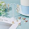60Pcs Alloy Stud Earring Findings FIND-FH0005-71-6
