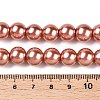 Baking Paint Pearlized Glass Pearl Round Bead Strands HY-Q003-10mm-50-A-2