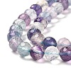 Natural Fluorite Beads Strands G-K345-A02-01A-4
