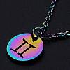 201 Stainless Steel Pendants Necklaces LS-NJEW-S105-JN627-3-1