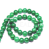 Natural Yellow Jade Beads Strands X-G-G598-4mm-YXS-19-2