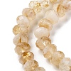 Natural Citrine Beads Strands G-K380-A40-04-4