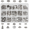 Tibetan Style Zinc Alloy Bead Cones TIBE-PH0004-19AS-1