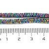 Electroplated Synthetic Non-Magnetic Hematite Beads Strands G-H020-M01-11-4