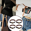 PU Leather Choker Necklaces with Alloy Clasp AJEW-WH0348-131B-6
