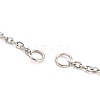 Tarnish Resistant 304 Stainless Steel Cable Chains Necklace Makings AJEW-P119-04A-P-2