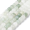Natural Tianshan Cui Quartzite Beads Strands G-B046-02-1