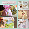 50M Flower Pattern Cotton Ribbon OCOR-BC0008-98-5