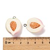 Opaque Resin Pendants RESI-Z042-01P-01-3