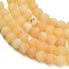 Natural Yellow Calcite Beads Strands GG-CBAA3AB-03-8mm-3