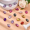 Imitation Taiwan Acrylic Rhinestone Cabochons GACR-A007-13x18mm-M-3