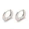 Brass Hoop Earrings EJEW-L211-010T-P-1