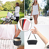 5Pcs 5 Colors PU Leather Heat Resistant Reusable Cup Sleeve AJEW-WR0001-58A-6