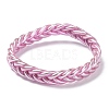 Plastic Cord Braided Stretch Bracelets BJEW-R313-03A-1