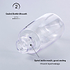 60ml Transparent PETG Plastic Spray Bottle Sets MRMJ-BC0001-76-4