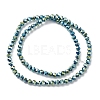 Electroplate Glass Beads Strands EGLA-K015-10C-2