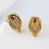 Geometric 304 Stainless Steel Stud Earrings for Women LS-PP5518-5