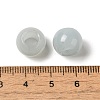 Natural White Jade(Dyed) European Beads G-N342-03R-3
