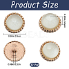 12Pcs ABS Plastic Shank Buttons BUTT-GF0003-47B-2