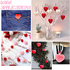 Heart Handmade Wool Felt Ornament Accessories DIY-CY0003-12B-5