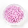 Frosted Transparent Acrylic Beads OACR-N137-72D-1
