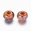 Handmade Porcelain Rondelle Beads X-PORC-Q209-15mm-9-2