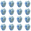 20Pcs Opaque Resin Flower Rose Beads RESI-YW0004-99C-1