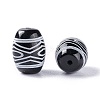 Tibetan Style dZi Beads TDZI-Z001-17-3