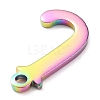 Ion Plating(IP) 304 Stainless Steel Charms STAS-H112-J-M-3