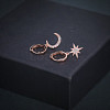 Real Rose Gold Plated EJEW-AA00270-16RG-4