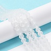 Transparent Glass Beads Strands EGLA-A034-T8mm-MD19-3