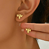 Brass Stud Earrings JI6937-4-2