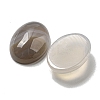 Natural Grey Agate Gemstone Cabochons G-C115-01A-26-2