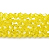 Transparent Electroplate Glass Beads Strands LS-EGLA-A039-T6mm-A21-1